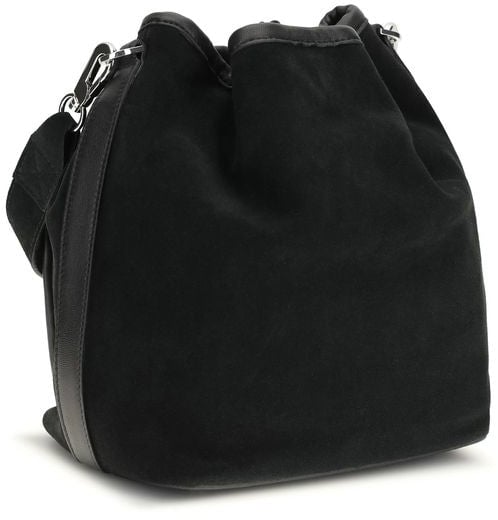 Pierre Hardy Pierre Hardy Black Calf Leather Bos Taurus Backet Bag Zwart