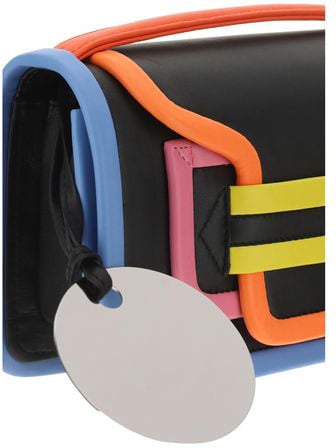 Pierre Hardy Pierre Hardy Multicolor Calf Leather Bos Taurus Shoulder Bag Divers