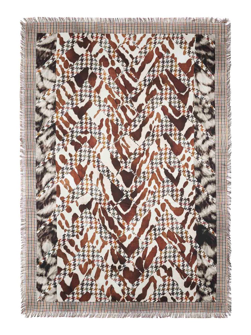 Pierre Louis Mascia Aloeuw Model Pure Silk Artisan Scarf Grijs