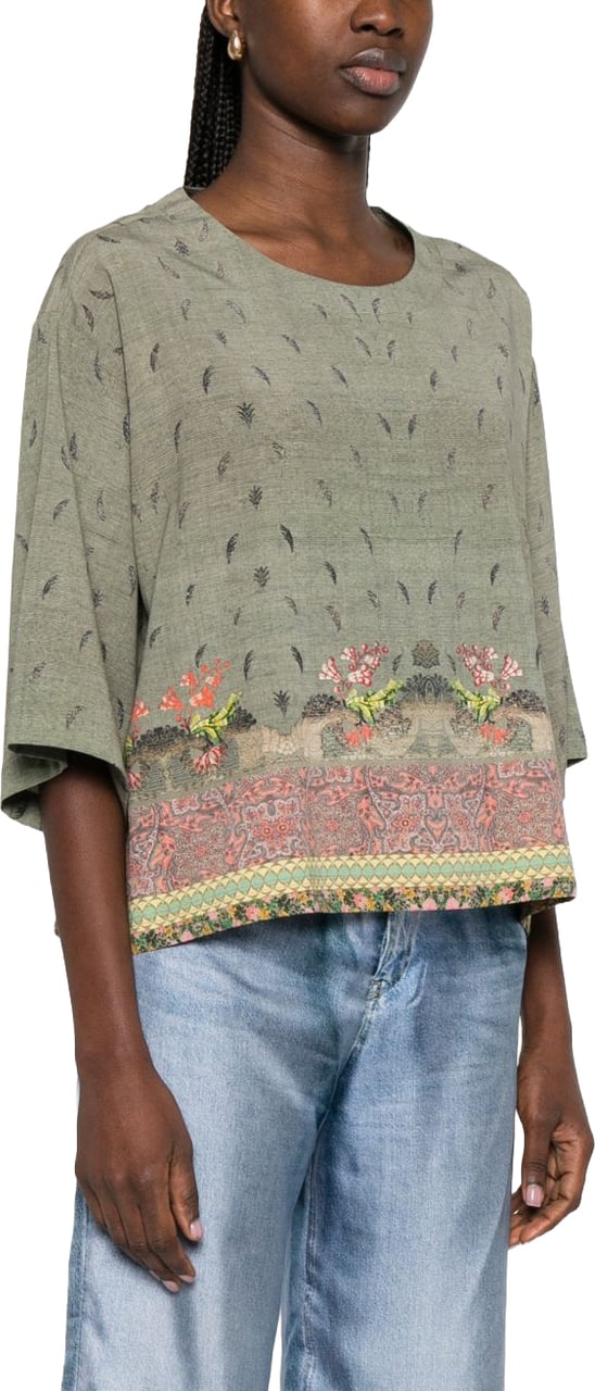 Pierre Louis Mascia Shirts Kaki Bruin