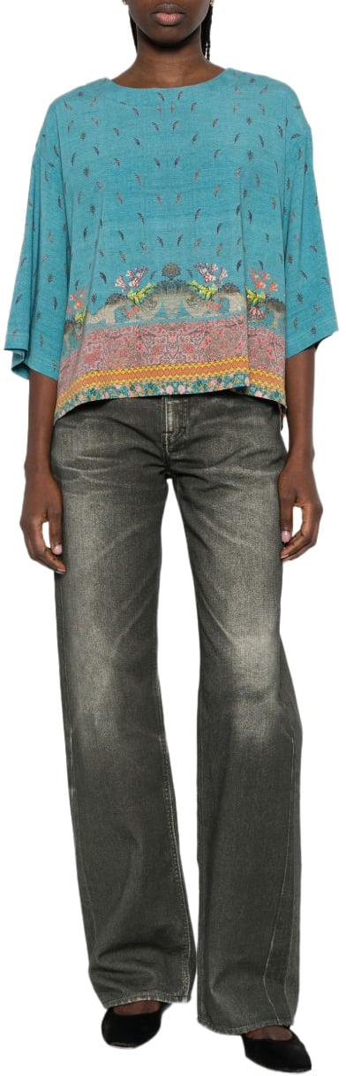 Pierre Louis Mascia Shirts Clear Blue Blauw