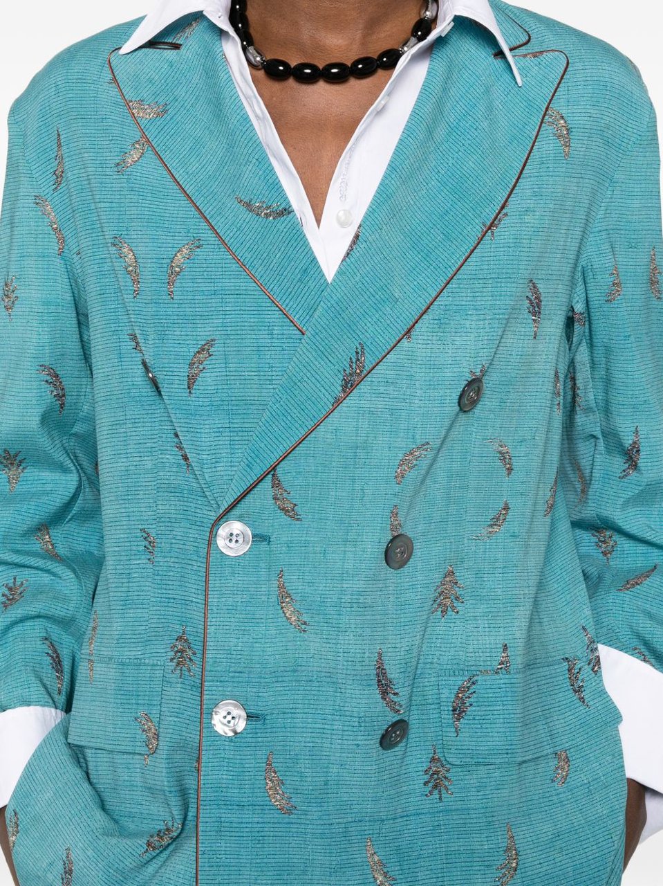 Pierre Louis Mascia Jackets Azzurro Blauw