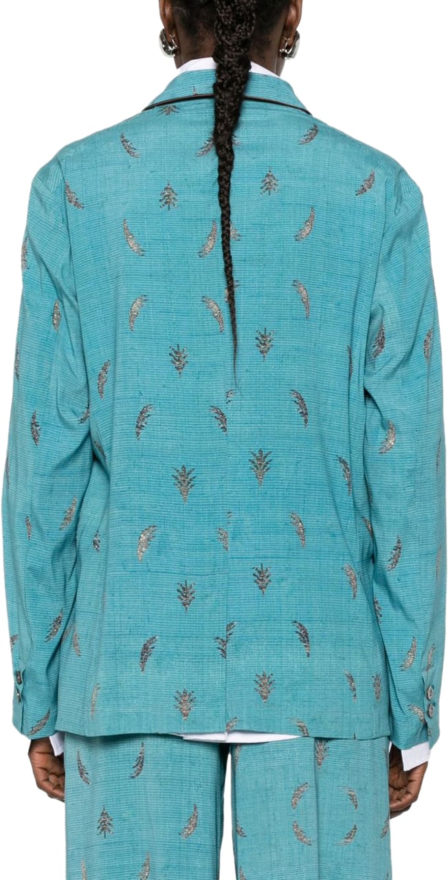 Pierre Louis Mascia Jackets Clear Blue Blauw