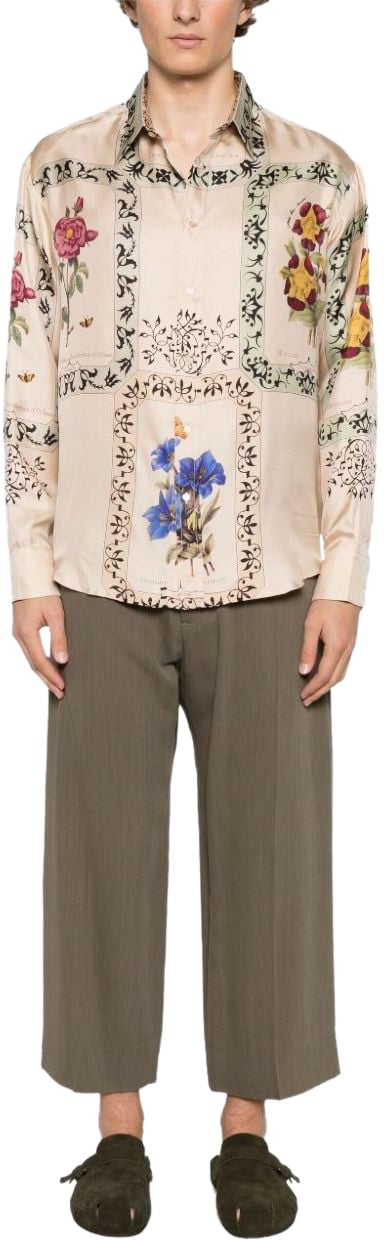 Pierre Louis Mascia Shirts Beige Beige