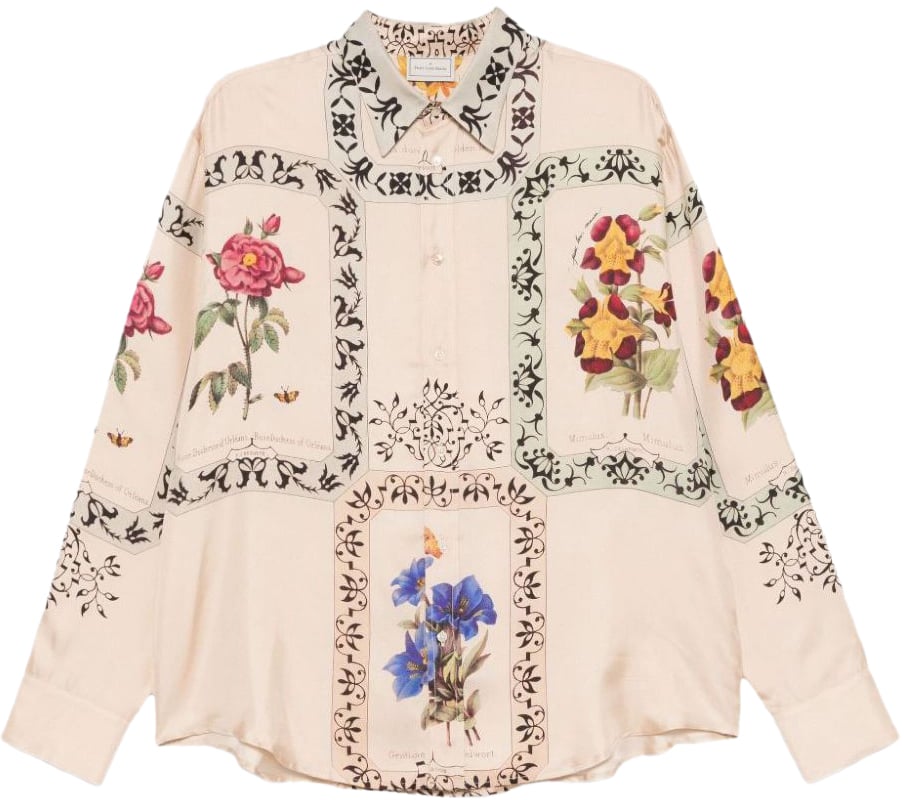 Pierre Louis Mascia Shirts Beige Beige
