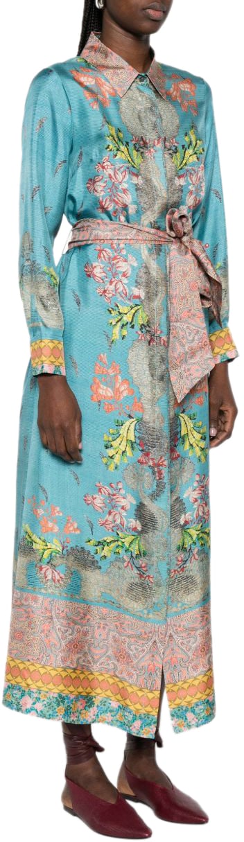 Pierre Louis Mascia Dresses Clear Blue Blauw