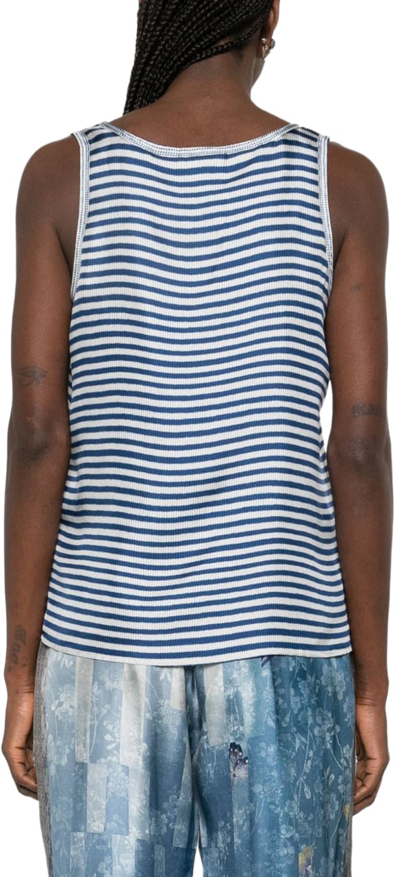 Pierre Louis Mascia Top Blue Blauw