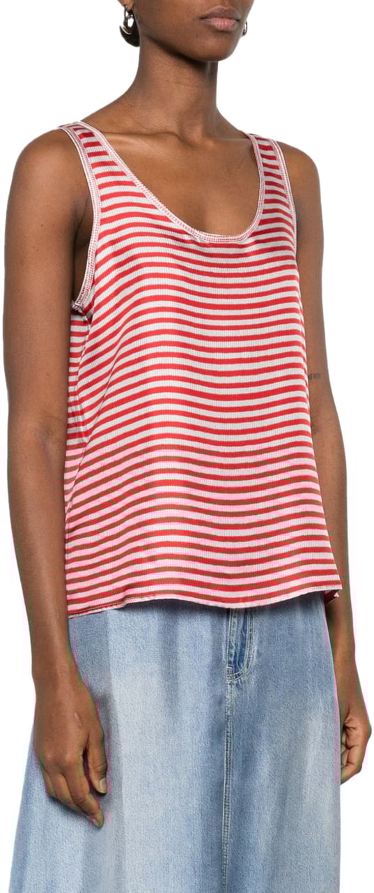 Pierre Louis Mascia Top Red Rood