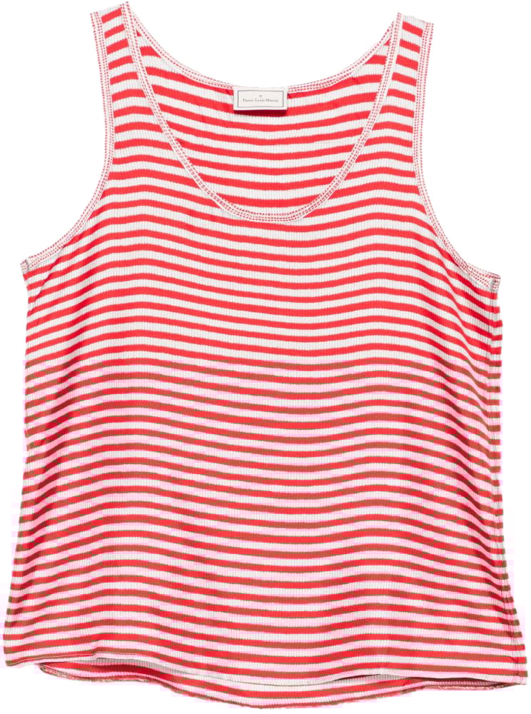 Pierre Louis Mascia Top Red Rood