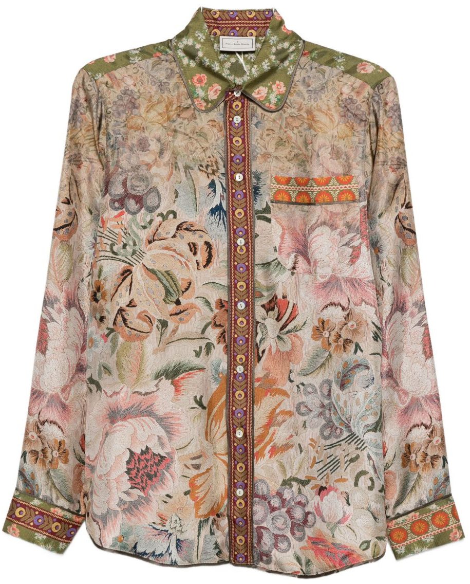 Pierre Louis Mascia Shirts Beige Beige