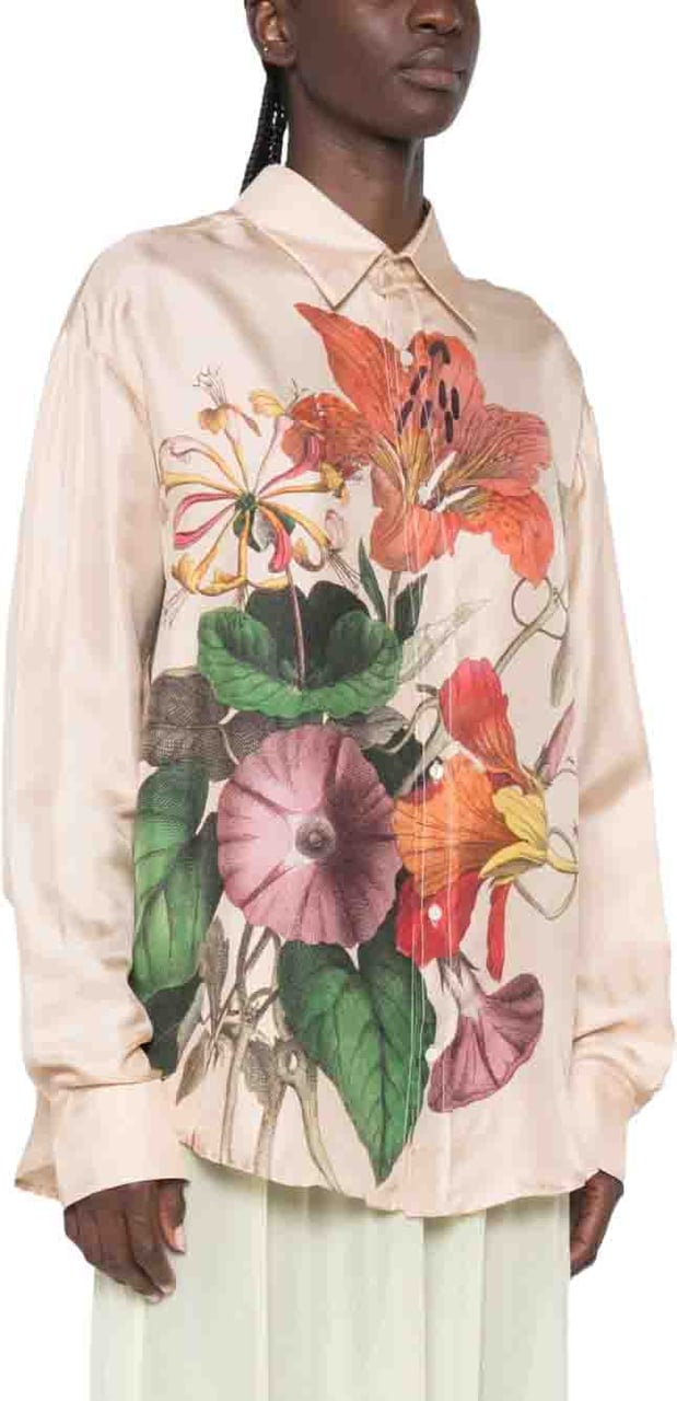 Pierre Louis Mascia Shirts White Beige