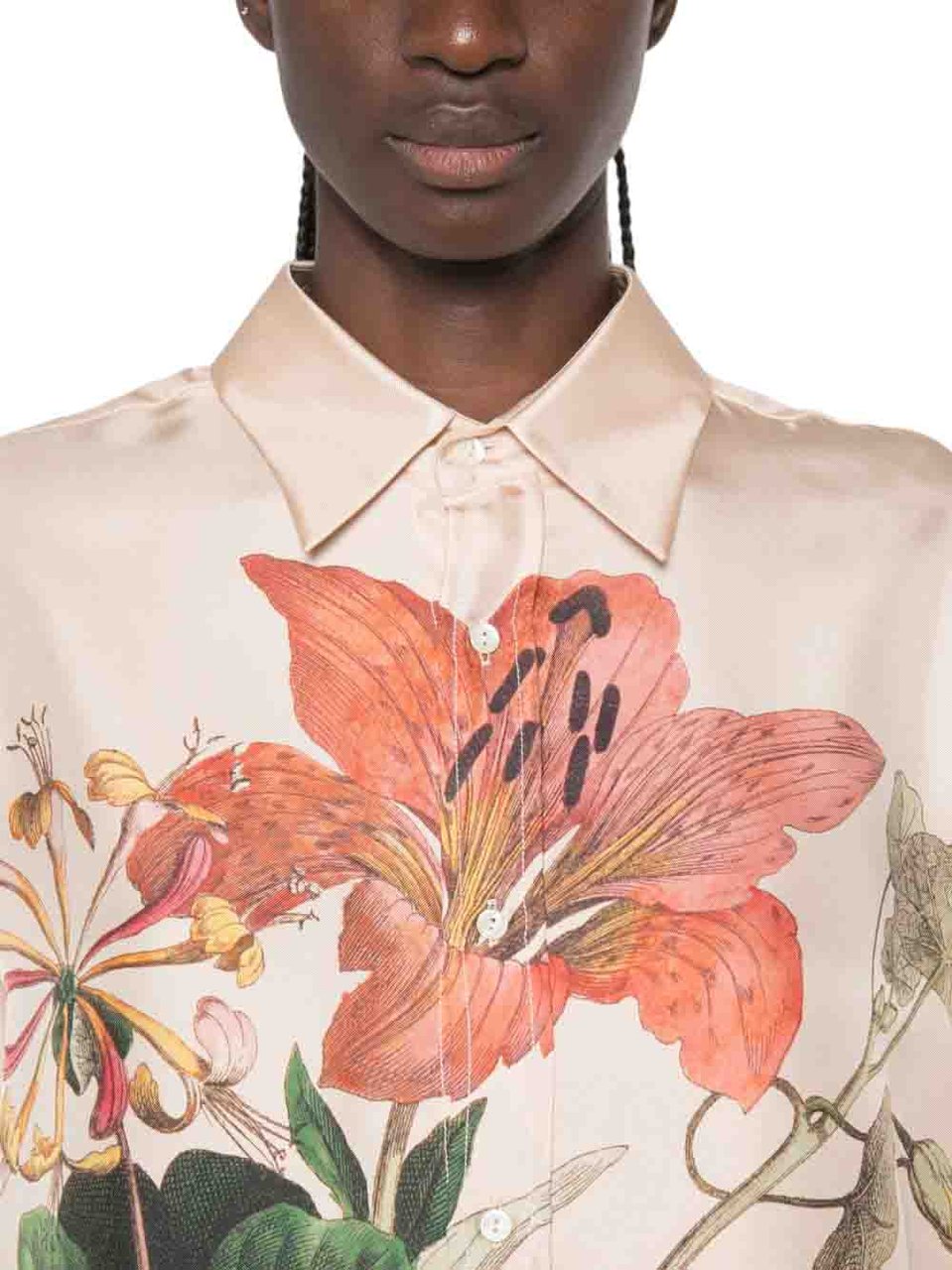 Pierre Louis Mascia Shirts White Beige