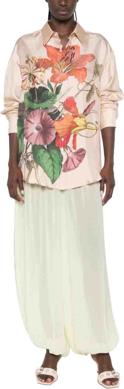 Pierre Louis Mascia Shirts White Beige
