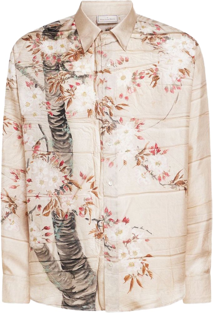 Pierre Louis Mascia Shirts Beige Beige