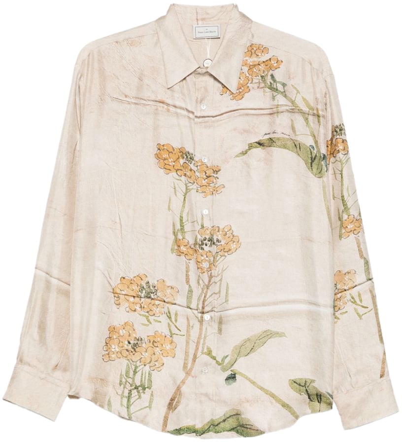 Pierre Louis Mascia Shirts Beige Beige