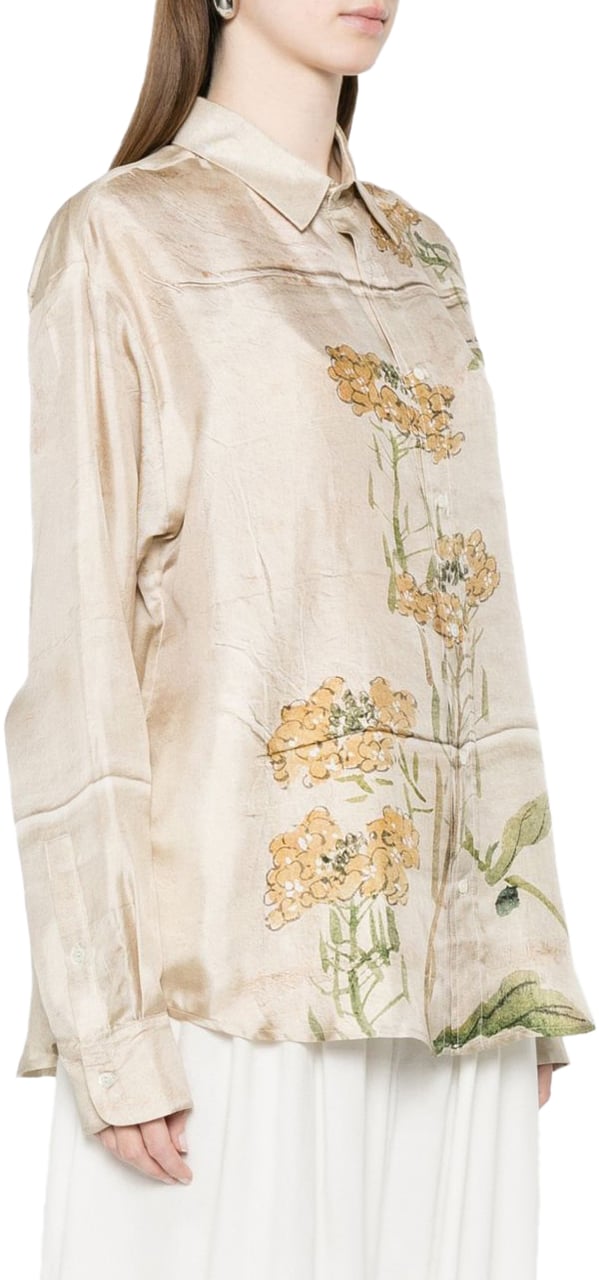 Pierre Louis Mascia Shirts Beige Beige