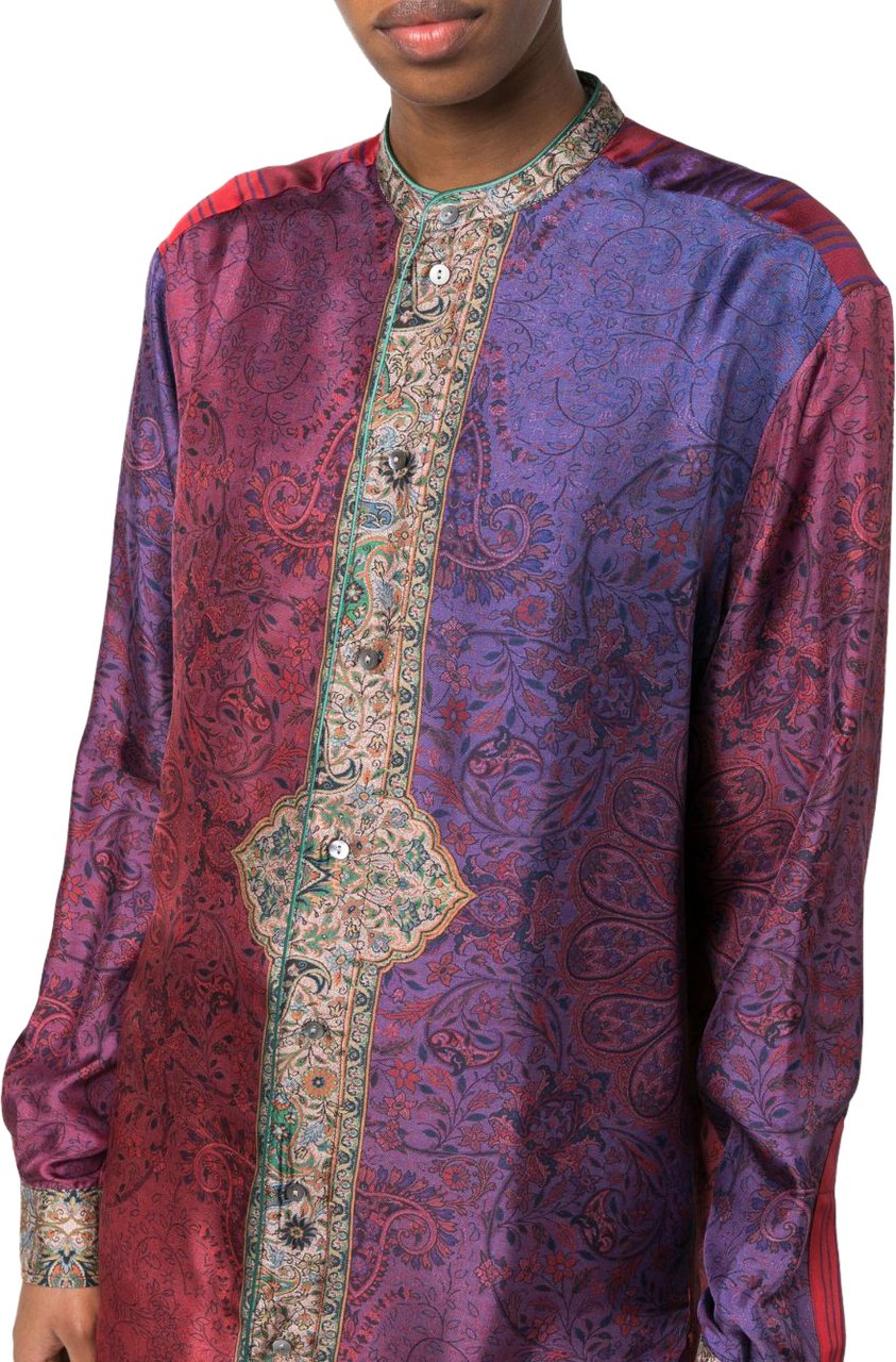 Pierre Louis Mascia Shirts Purple Paars