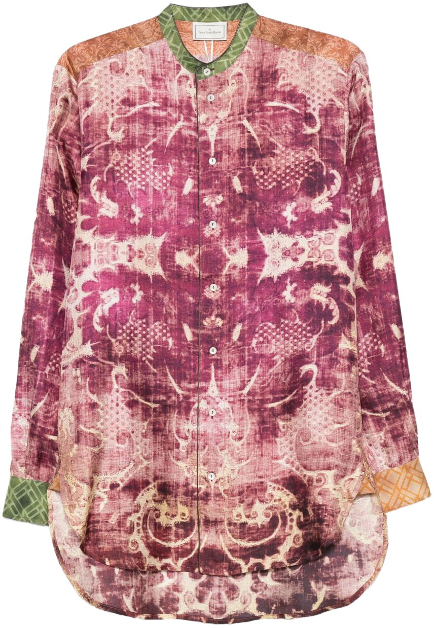 Pierre Louis Mascia Shirts Purple Paars