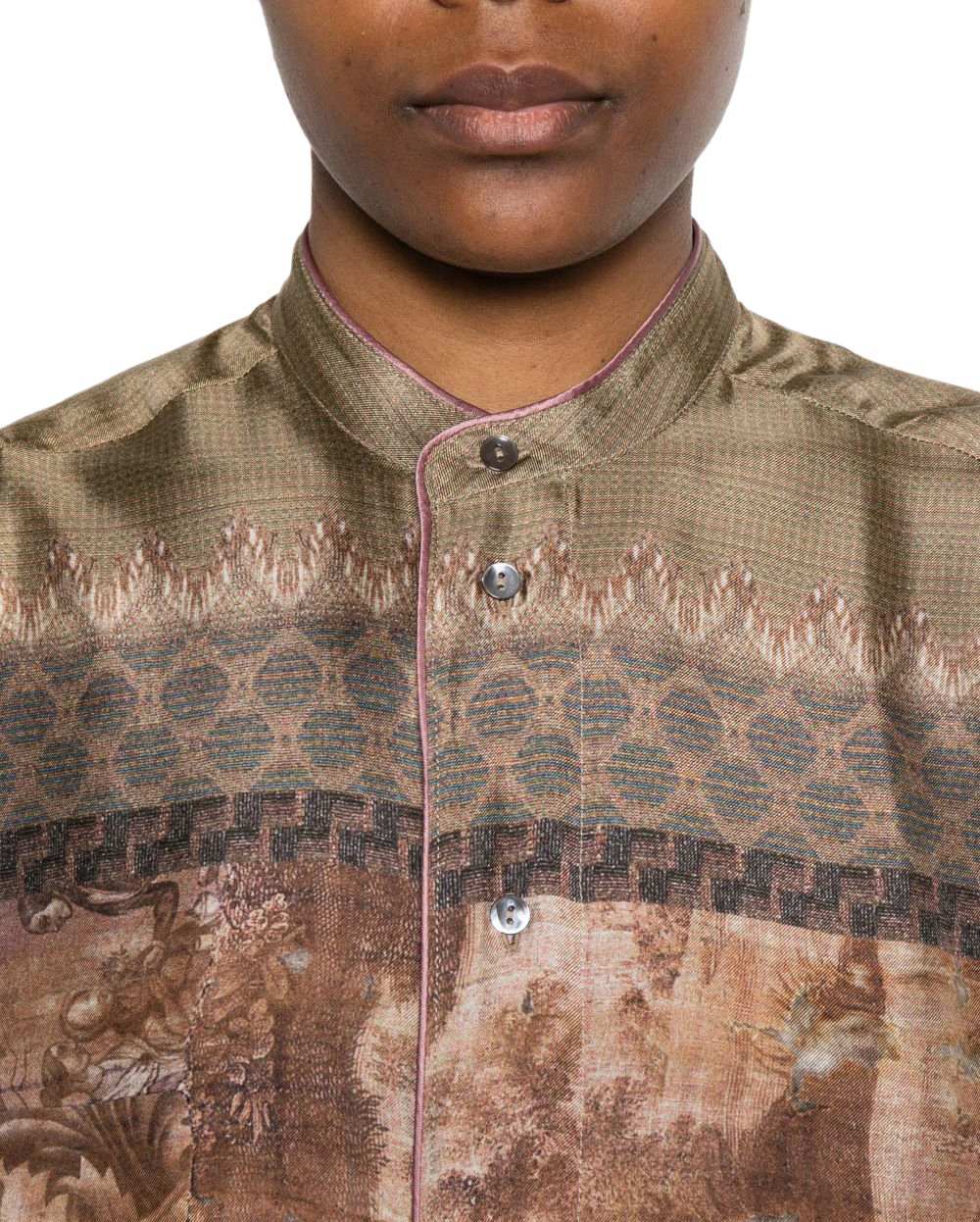 Pierre Louis Mascia Shirts Green Groen