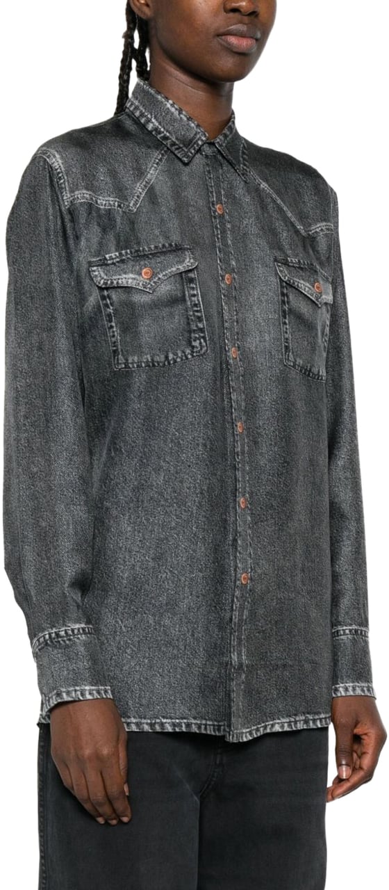 Pierre Louis Mascia Shirts Grey Grijs