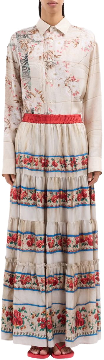 Pierre Louis Mascia Skirts Rosso Wit