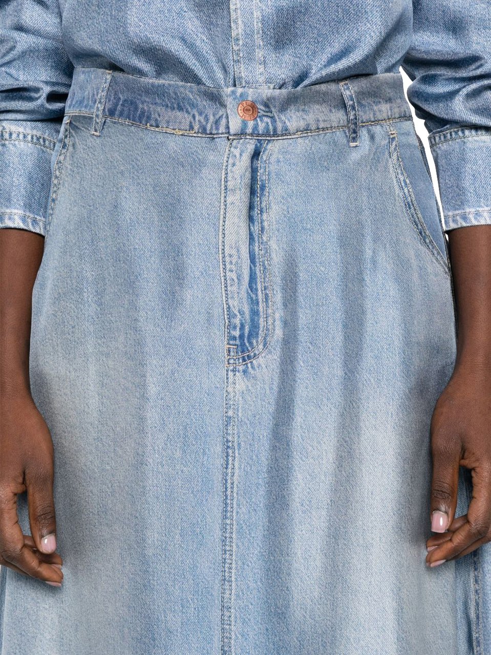 Pierre Louis Mascia Skirts Clear Blue Blauw