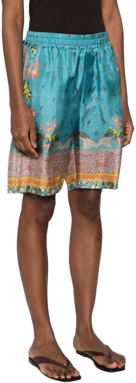 Pierre Louis Mascia Shorts Clear Blue Blauw