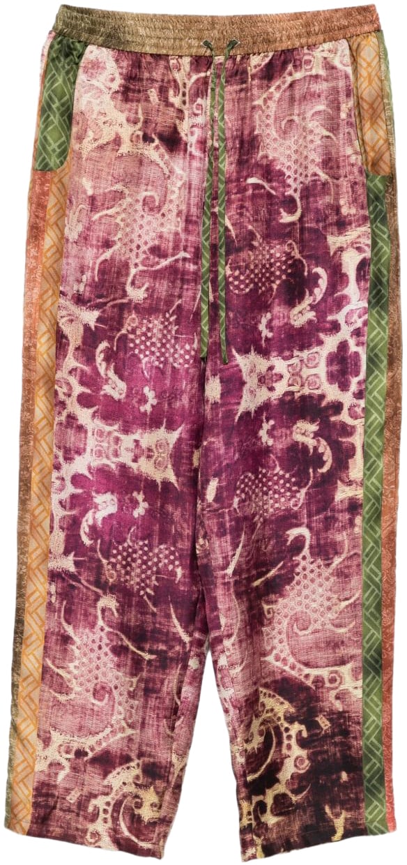 Pierre Louis Mascia Trousers Purple Paars