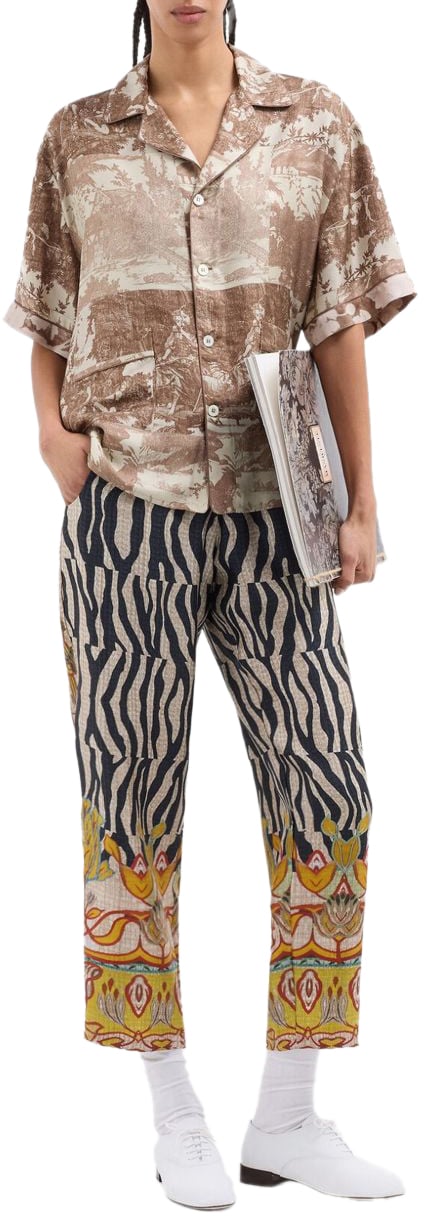 Pierre Louis Mascia Trousers Yellow Geel