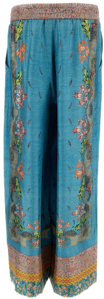 Pierre Louis Mascia Trousers Clear Blue Blauw