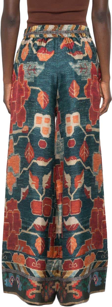 Pierre Louis Mascia Trousers Red Navy
