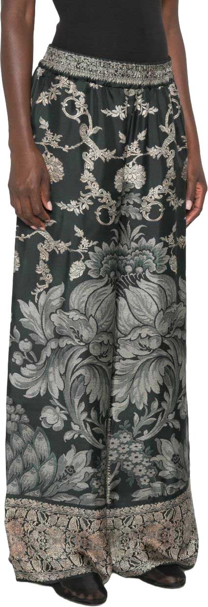 Pierre Louis Mascia Trousers Black Donkergrijs