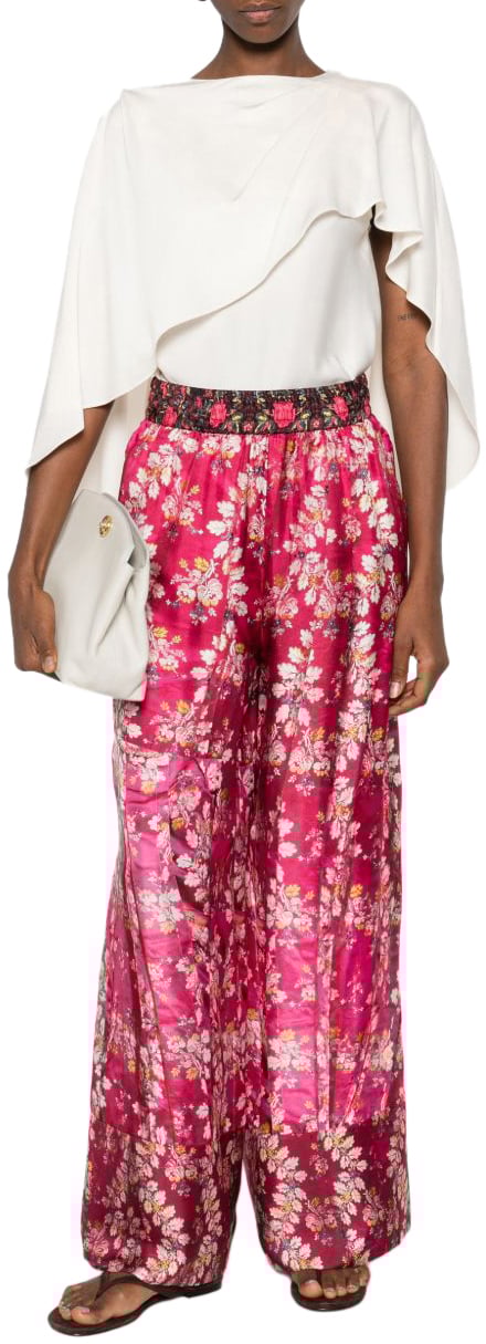 Pierre Louis Mascia Trousers Fucsia Roze