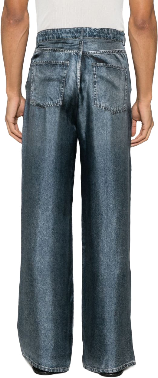 Pierre Louis Mascia Trousers Navy Blauw