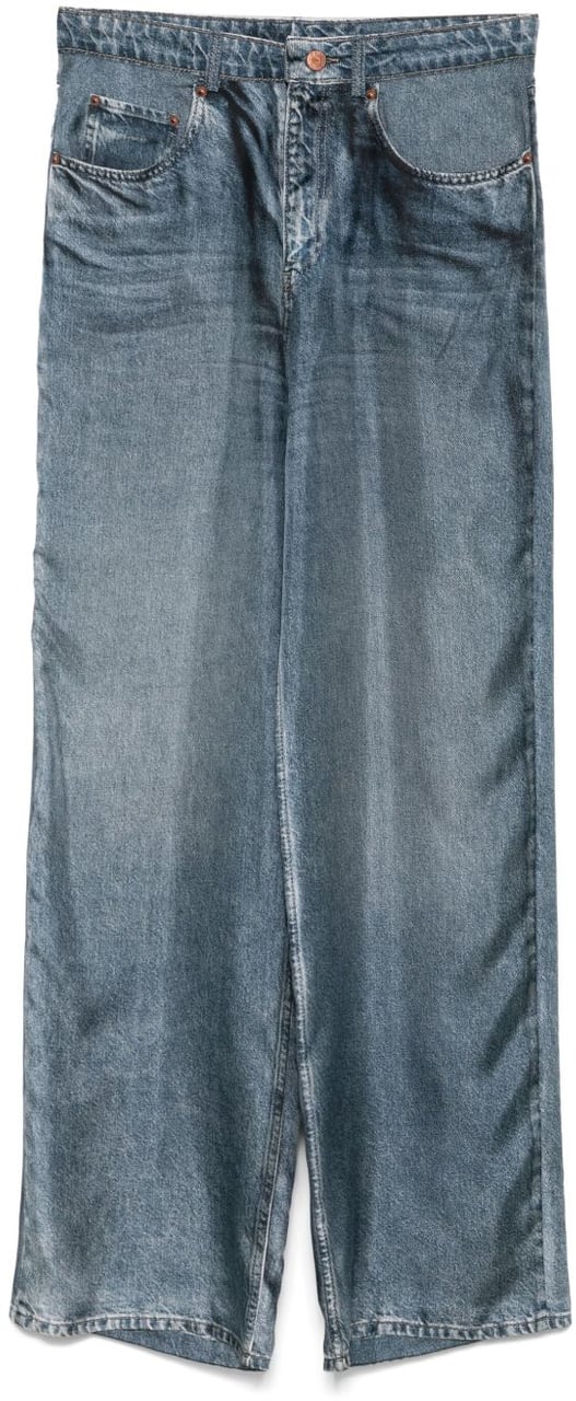 Pierre Louis Mascia Trousers Navy Blauw