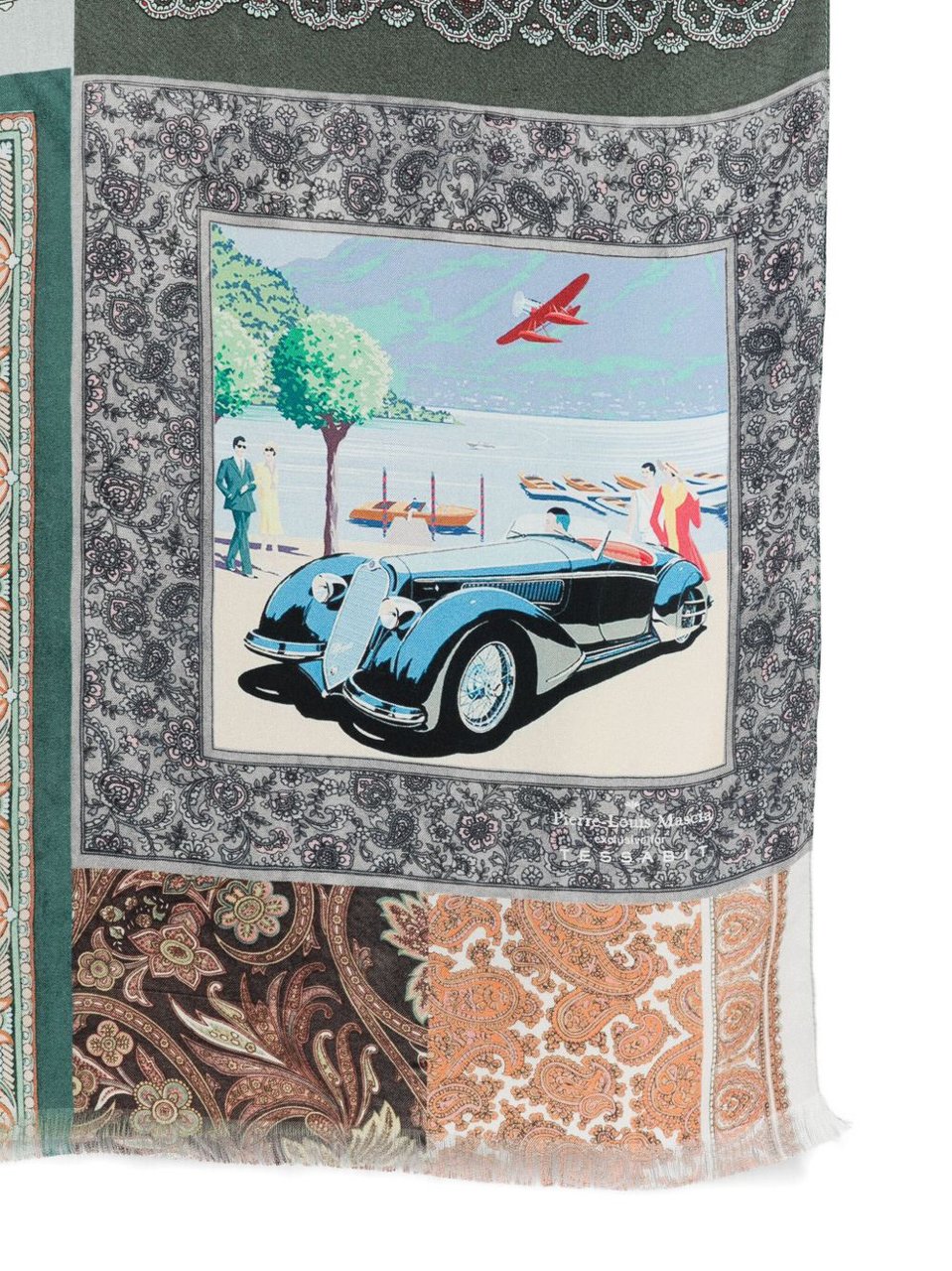 Pierre Louis Mascia Scarfs Grey Grijs