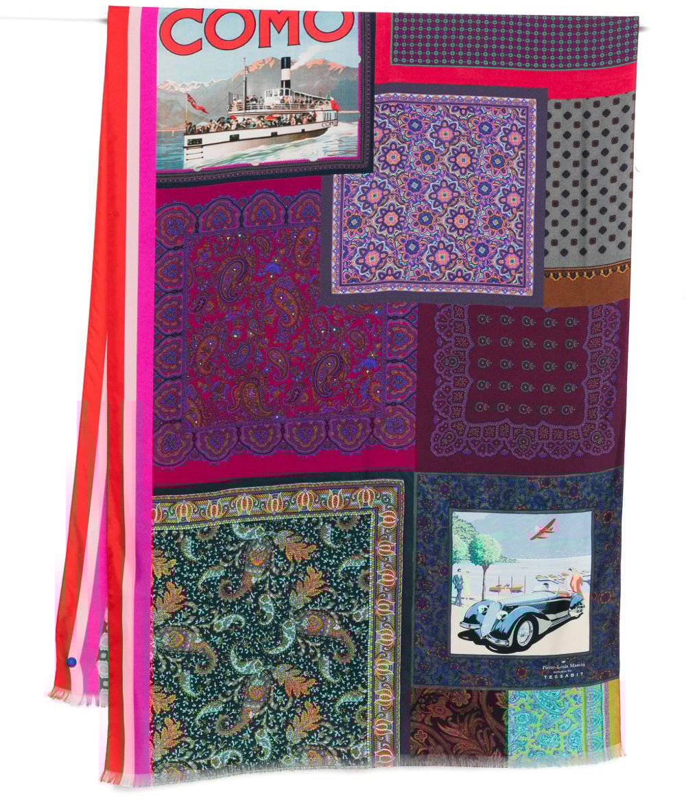 Pierre Louis Mascia Scarfs Purple Paars