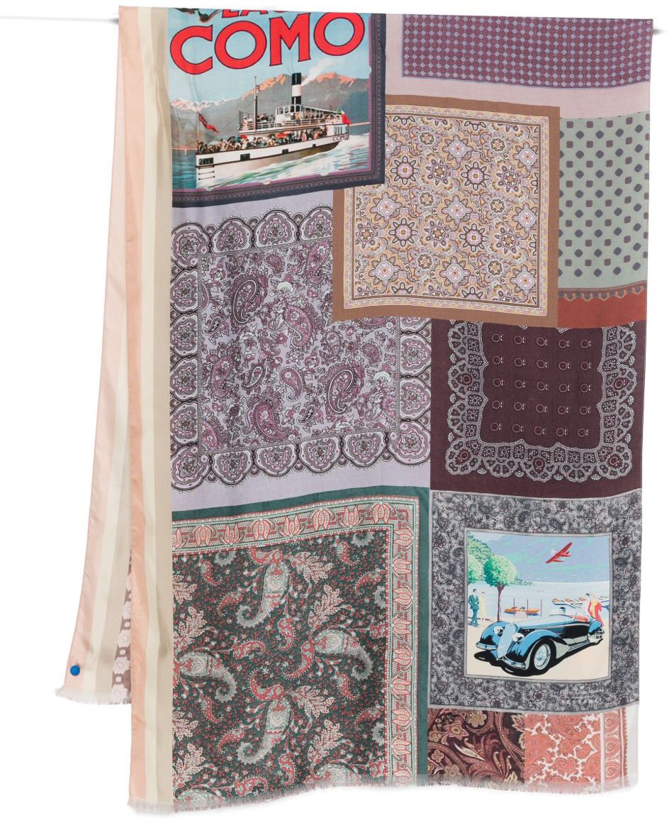 Pierre Louis Mascia Scarfs Lilac Paars