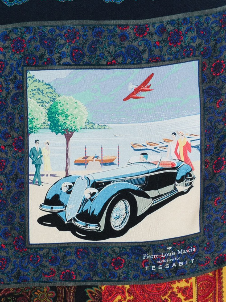 Pierre Louis Mascia Scarfs Blue Blauw