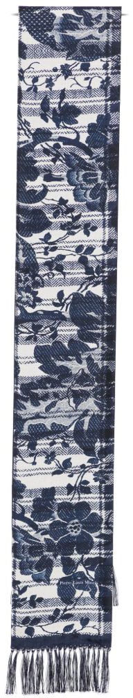 Pierre Louis Mascia Scarfs Blue Blauw
