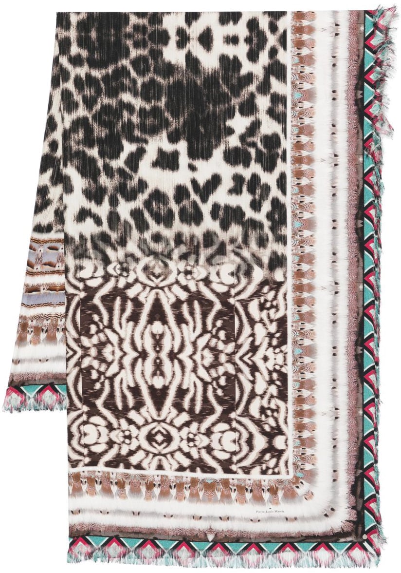 Pierre Louis Mascia Scarfs Beige Beige