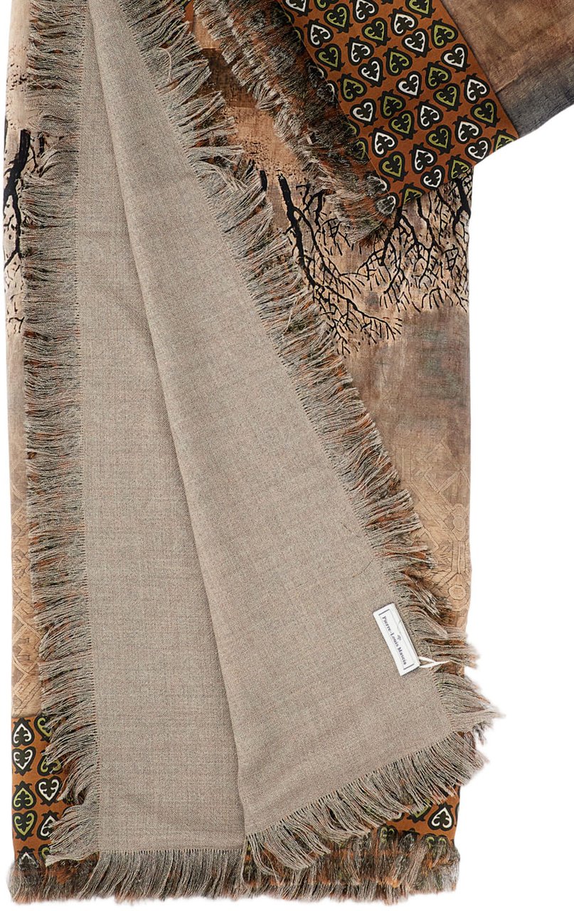 Pierre Louis Mascia Multicolour Scarf With Pattern And Soft Fabric Divers