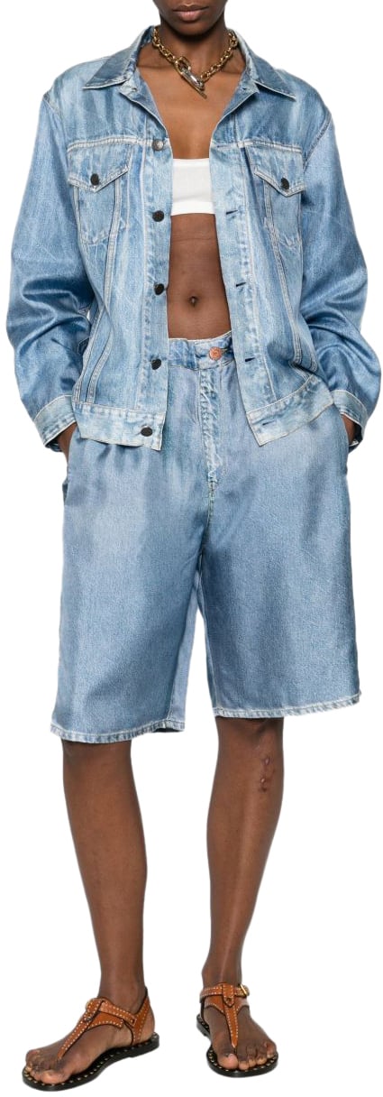 Pierre Louis Mascia Jackets Clear Blue Blauw