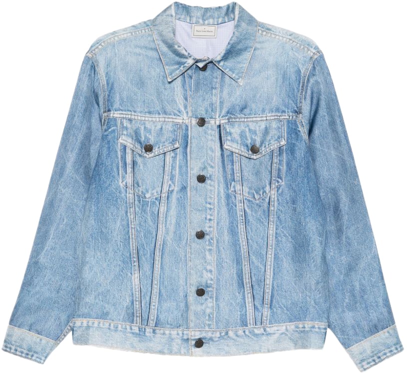 Pierre Louis Mascia Jackets Clear Blue Blauw