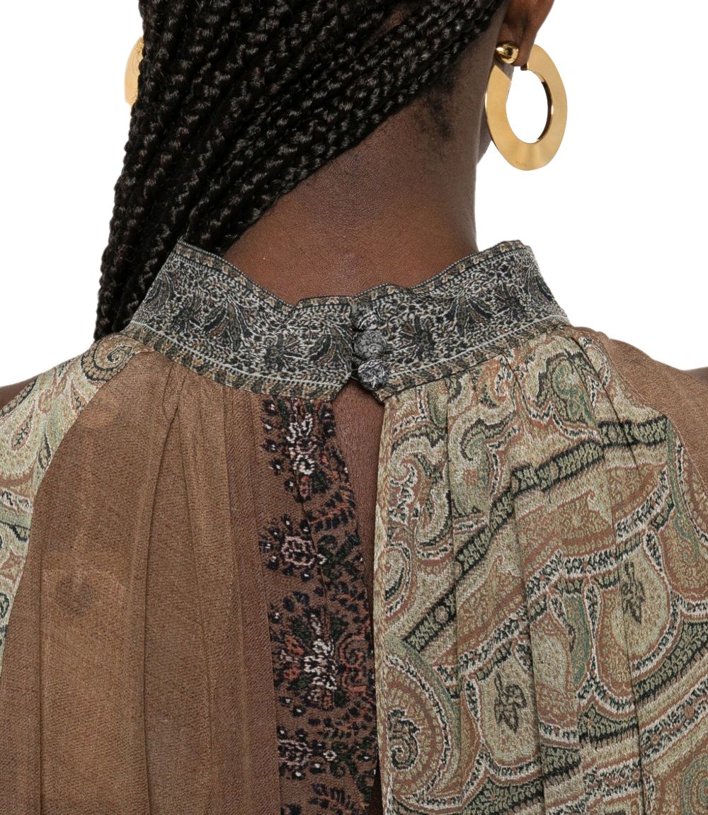 Pierre Louis Mascia Dresses Kaki Bruin