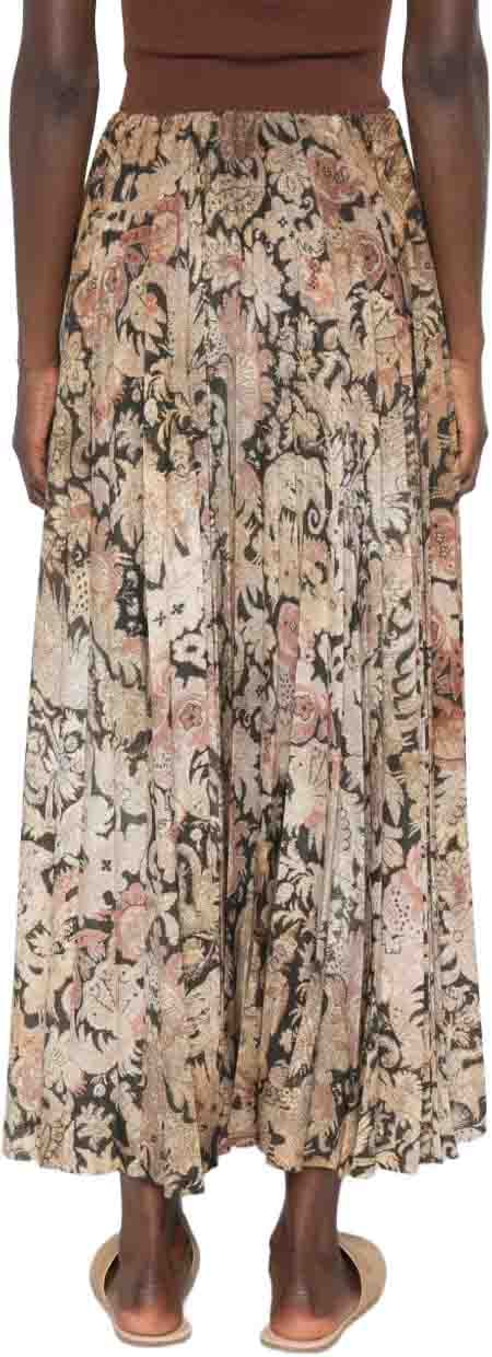 Pierre Louis Mascia Skirts Brown Beige