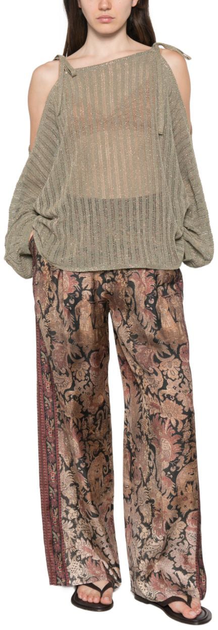 Pierre Louis Mascia Trousers Brown Bruin