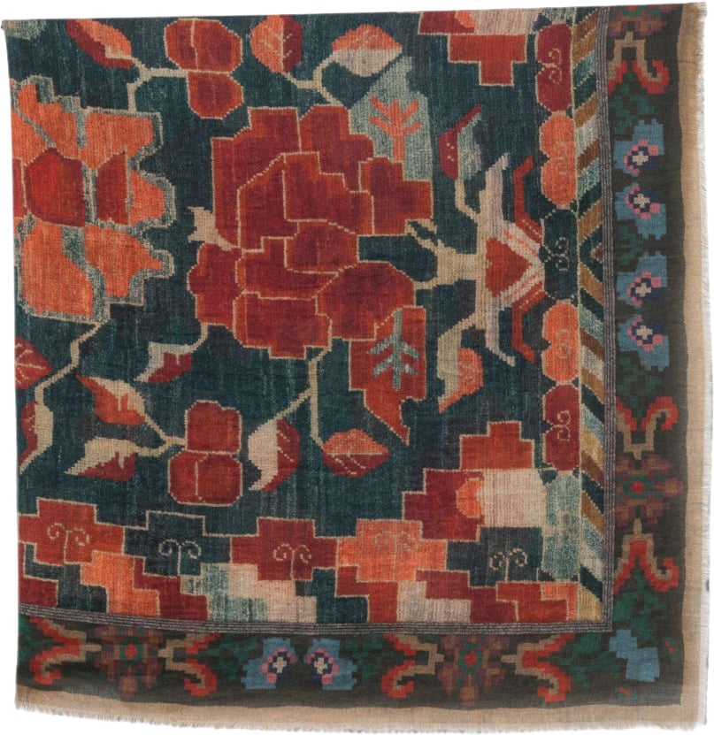 Pierre Louis Mascia Scarfs Brown Taupe