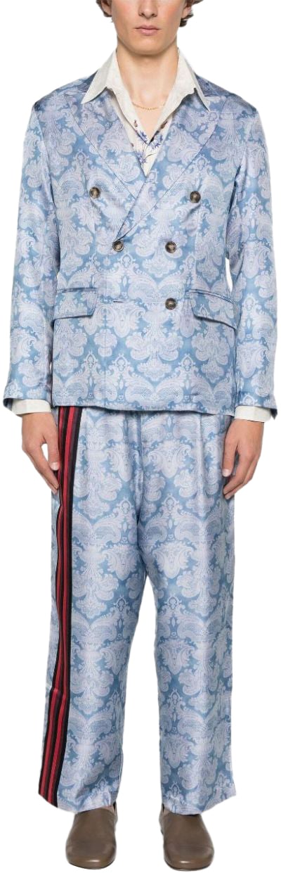 Pierre Louis Mascia Jackets Clear Blue Blauw