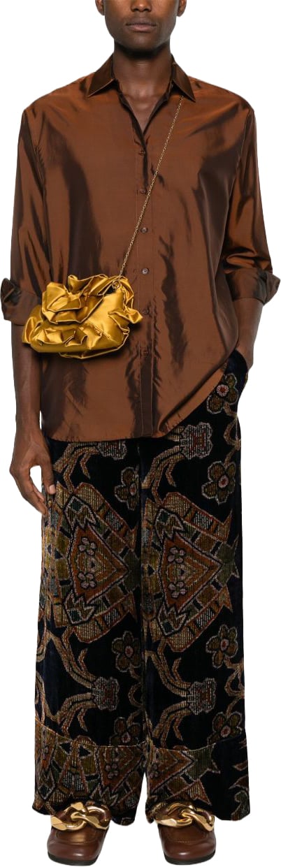 Pierre Louis Mascia Trousers Brown Bruin